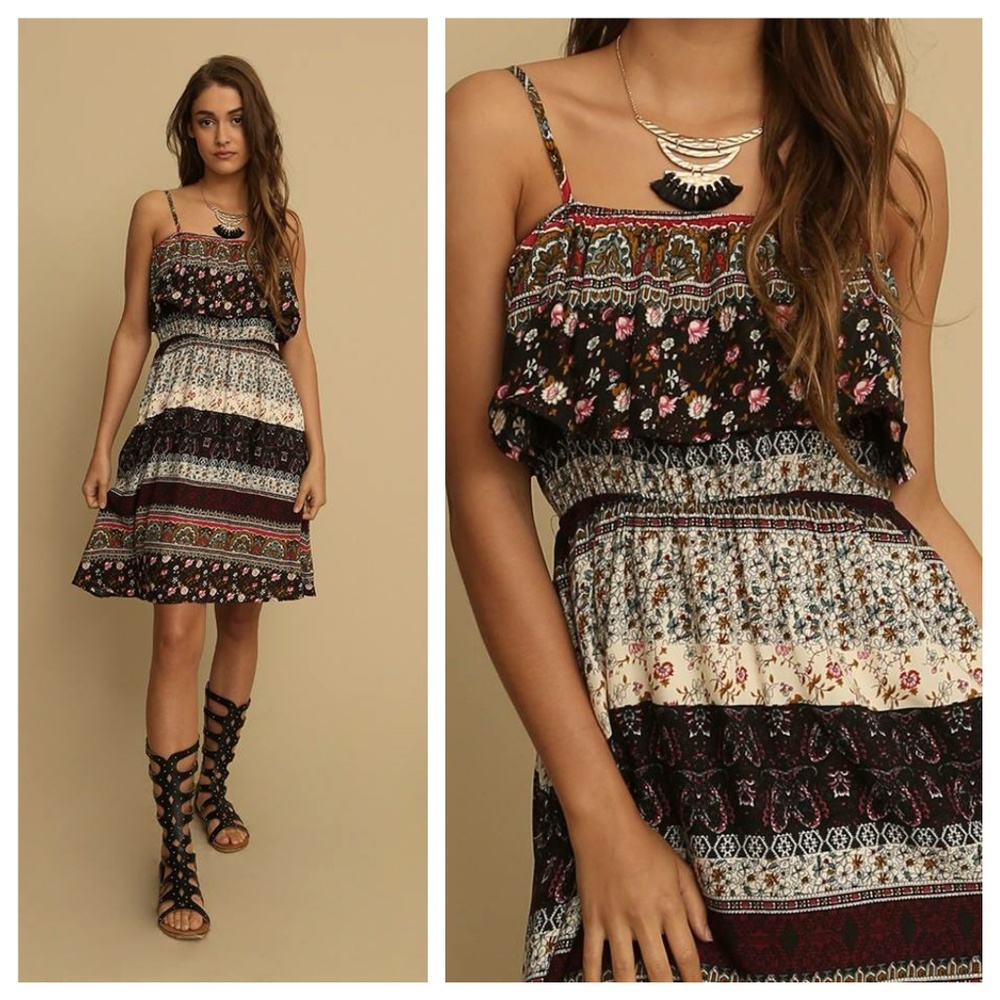 Floral Boho Dress - Picture 2 of 2